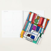 Bandes rectangulaires chaudes et cool avec accent (Devant avec enveloppe)