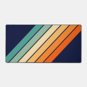 Bandes rétro Colorée les années 70 80s Design (Recto)