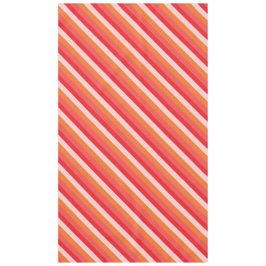 Bandes rétro design mod nappe (Devant)