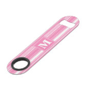 Bandes rose monogramme (Devant angulaire)