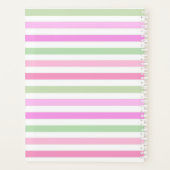 Bandes, rose, vert (Dos)