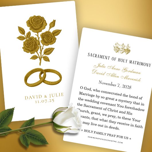 Bandes roses et Mariages Catholiques Prières