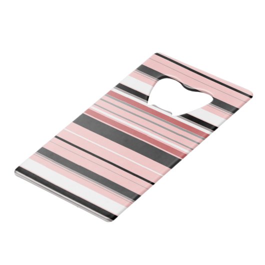 Bandes roses gris mignonnes (Devant Angle)