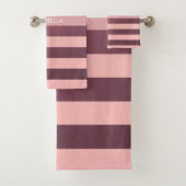 Bandes roses roses (En situation)