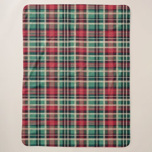 Bandes rouge vert plaid (Devant)