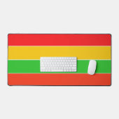 Bandes rouges, jaunes et vert citron (Clavier et souris)