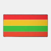 Bandes rouges, jaunes et vert citron (Recto)