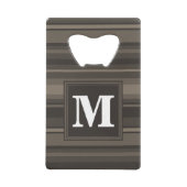 Bandes taupe monogramme (Devant)