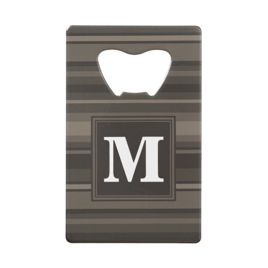 Bandes taupe monogramme (Devant)
