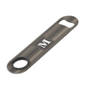 Bandes taupe monogramme (Devant angulaire)