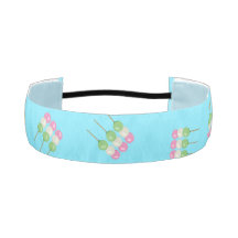 Bandes-têtes Anime Blue Pastel Dango non Slip
