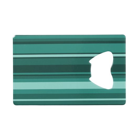Bandes turquoises (Dos Horizontal)