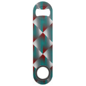 Bandes turquoises de gris bordeaux (Devant)