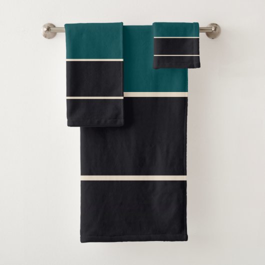 Bandes turquoises et Onyx (En situation)