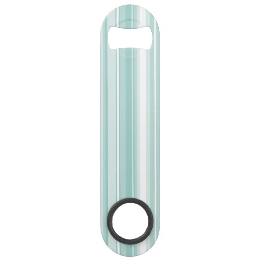 Bandes vertes de menthe monogramme (Dos)