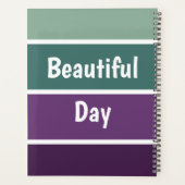 Bandes Vertes Et Violettes (Dos)