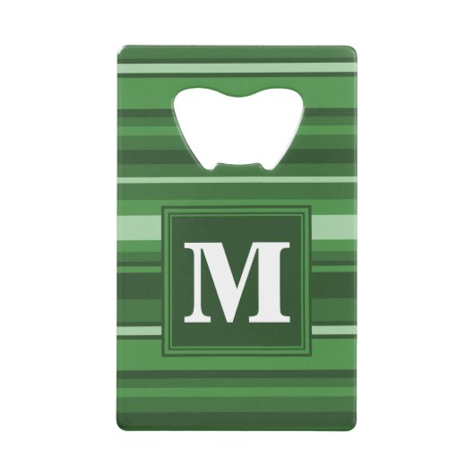 Bandes vertes monogrammes (Devant)