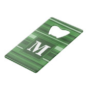 Bandes vertes monogrammes (Devant Angle)