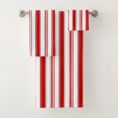 Bandes verticales rouges et blanches (à grande éch (En situation)