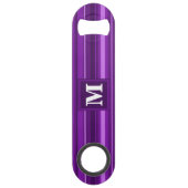 Bandes violettes monogrammes (Devant)
