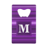 Bandes violettes monogrammes (Devant)
