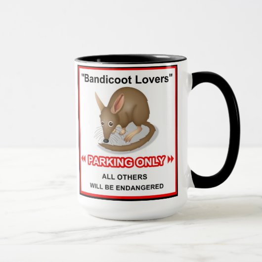 Bandicoot Lovers Mug Mok (Rechts)