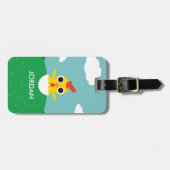 Bandiet het Kuiken Bagagelabel (Voorkant horizontaal)