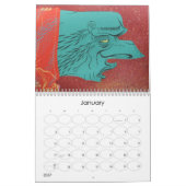 Bandit droit de calendrier d'Andy Howell (Jan 2027)