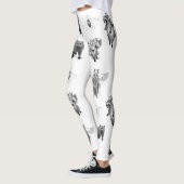 Bandit le Raccoon Leggings (Gauche)