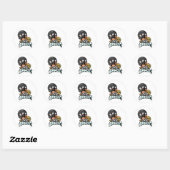 Bandit Ronde Sticker (Vel)