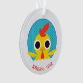 Bandit the Chick Ornament (voorkant)