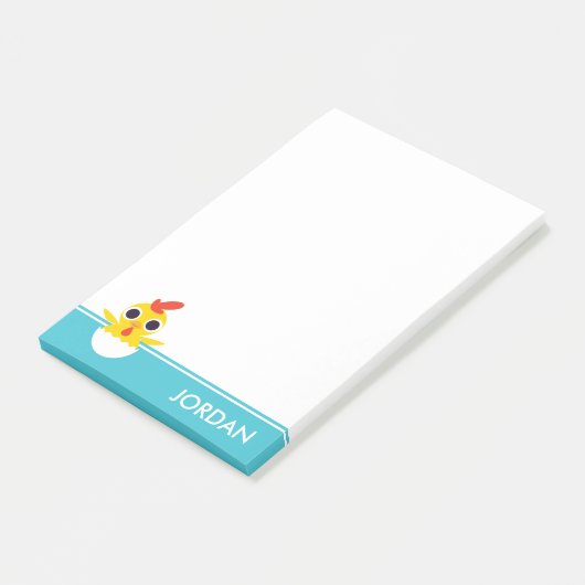 Bandit the Chick Post-it® Notes (Schuin)