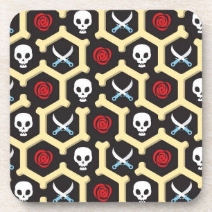 Bandit Theme Pattern Bier Onderzetter