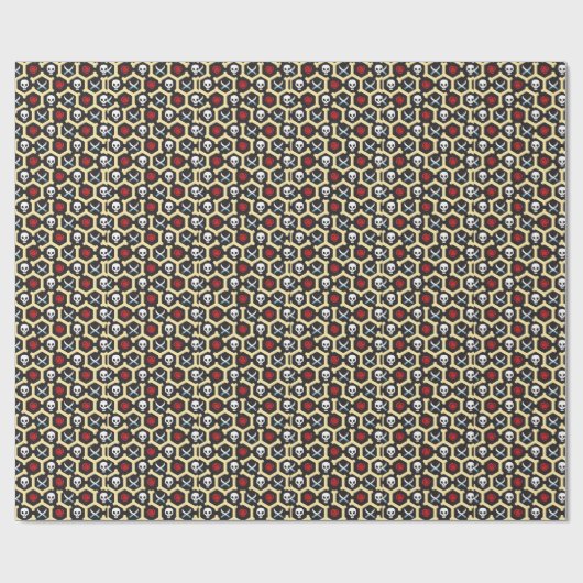 Bandit Theme Pattern Cadeaupapier (Vlak)