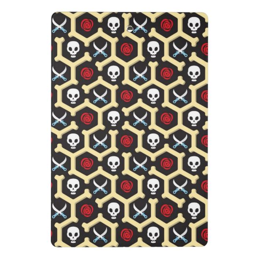 Bandit Theme Pattern Mini Klembord (Achterkant)