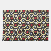 Bandit Theme Pattern Theedoek (Horizontaal)