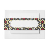 Bandit Theme Pattern Uitnodigingen Wikkel (Voorkant Voorbeeld)