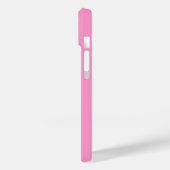 Bandje op Roze Case-Mate iPhone Case (Achterkant / Links)