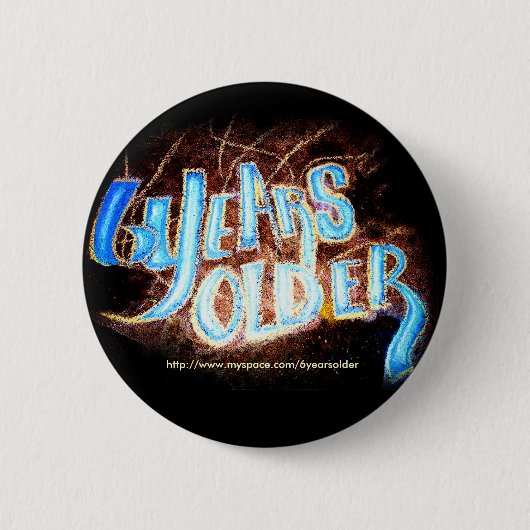 bandknop ronde button 5,7 cm (Voorkant)