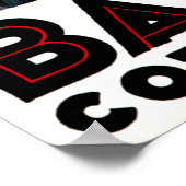 Bandol, Côte d'Azur, Frankrijk, Franse kust, vinta Poster (Hoek)