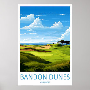 Bandon Dunes Golf Resort Voyage Impression Art Mur