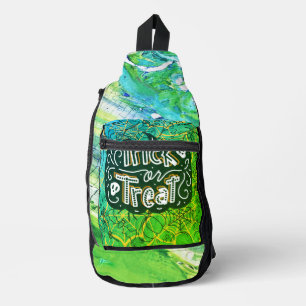 Bandoulière Halloween, des friandises ou un sort, Sac à coudre