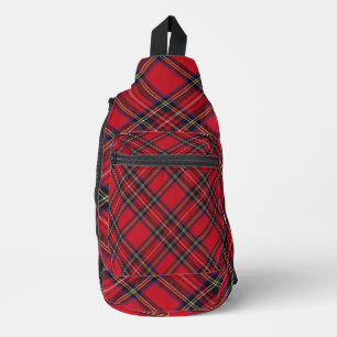 Bandoulière Royal Stewart tartan plaid Print Cut Sac à coudre