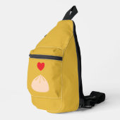 Bandoulière Sac à bascule long Love (Coin droit)