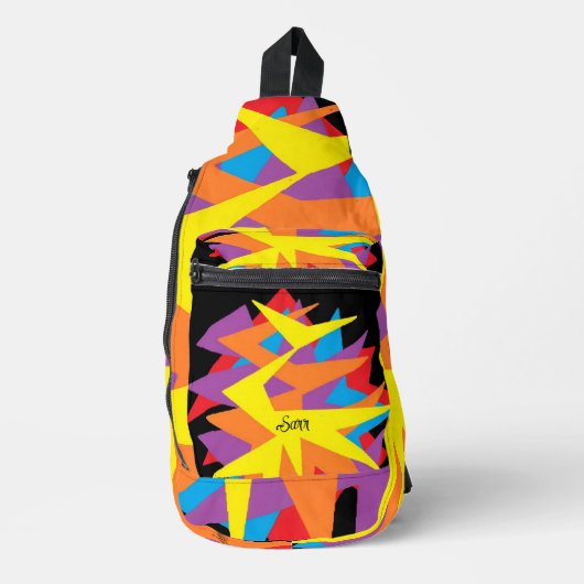 Bandoulière Sac à bascule / Paquet arrière : Echapper (Recto)