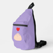 Bandoulière Sac à bascule Ube Love (Coin droit)
