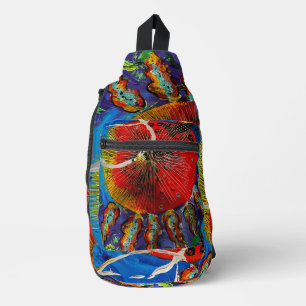 Bandoulière Sac à bille de tournesol