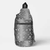 Bandoulière Sac à bille en argent mousseux (Recto)