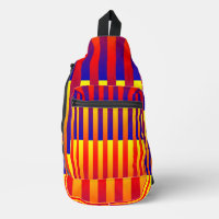 Sac à billes bleu rouge jaune