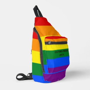 Bandoulière Sac à carrosserie personnel - LGTBQI Pride Ville